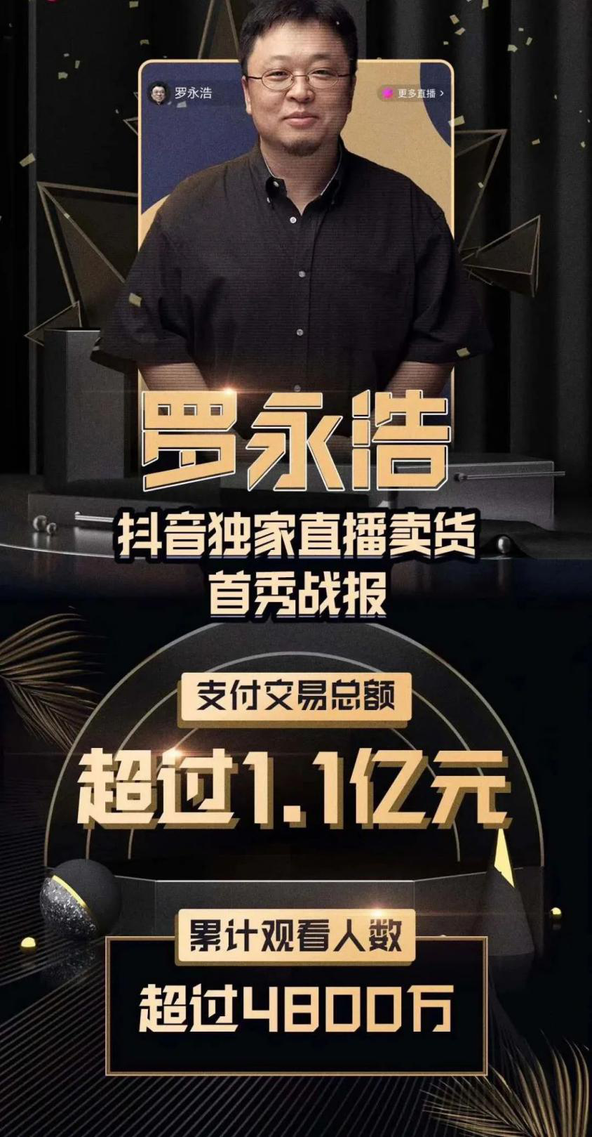罗永浩直播带货1.1亿，为何反遭吐槽？